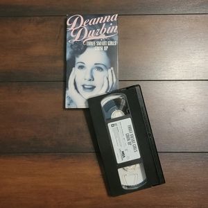 Vintage VHS Deanna Durbin in "Three Smart Girls Grow Up"